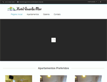 Tablet Screenshot of hotelguardamor.com.br